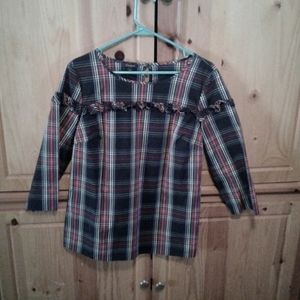 Talbots plaid shirt